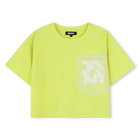 T-shirt larga de manga curta DKNY 
                    MENINA