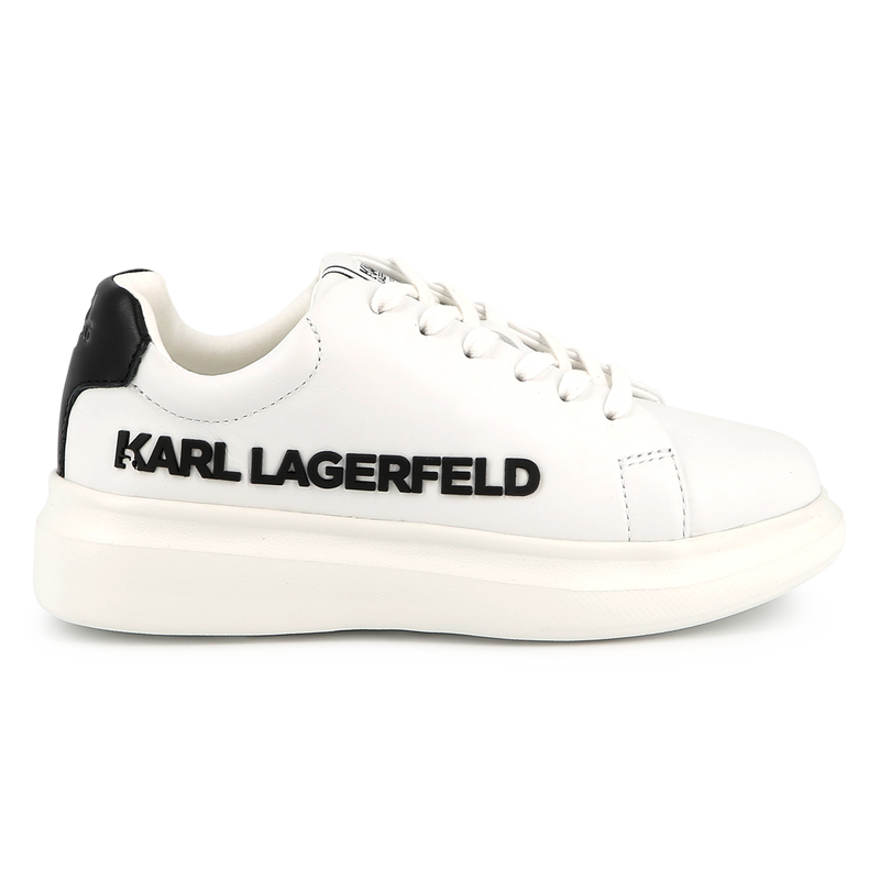 Sapatilhas de couro KARL LAGERFELD KIDS 
                        UNISEX