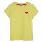 T-shirt de manga curta HUGO 
                    GIRL