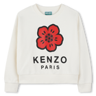 Sweatshirt em molet&atilde;o KENZO KIDS 
                    GIRL