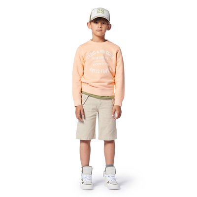 Sweatshirt em molet&atilde;o ZADIG & VOLTAIRE UNISEX