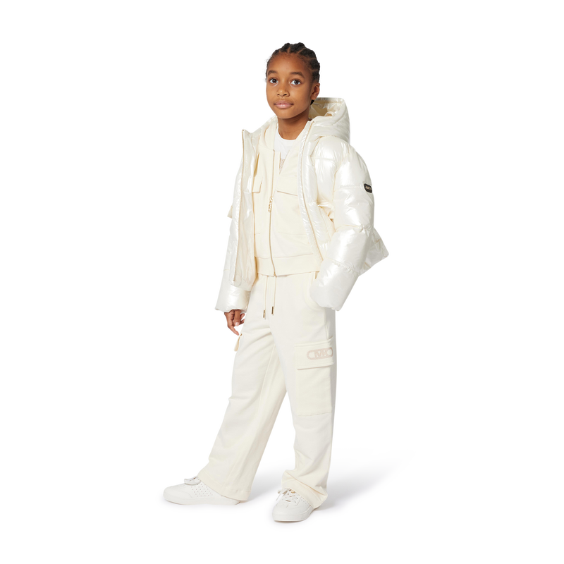 Cardigan com capuz MICHAEL KORS 
                        GIRL