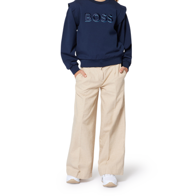 Sweatshirt bordada BOSS GIRL