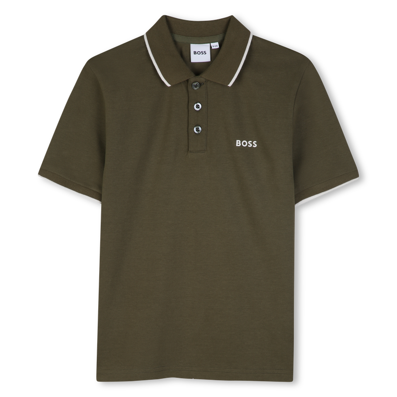 Polo de manga curta BOSS 
                        BOY
