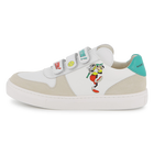 T&eacute;nis com riscas de gancho e la&ccedil;o MARC JACOBS 
                    BOY