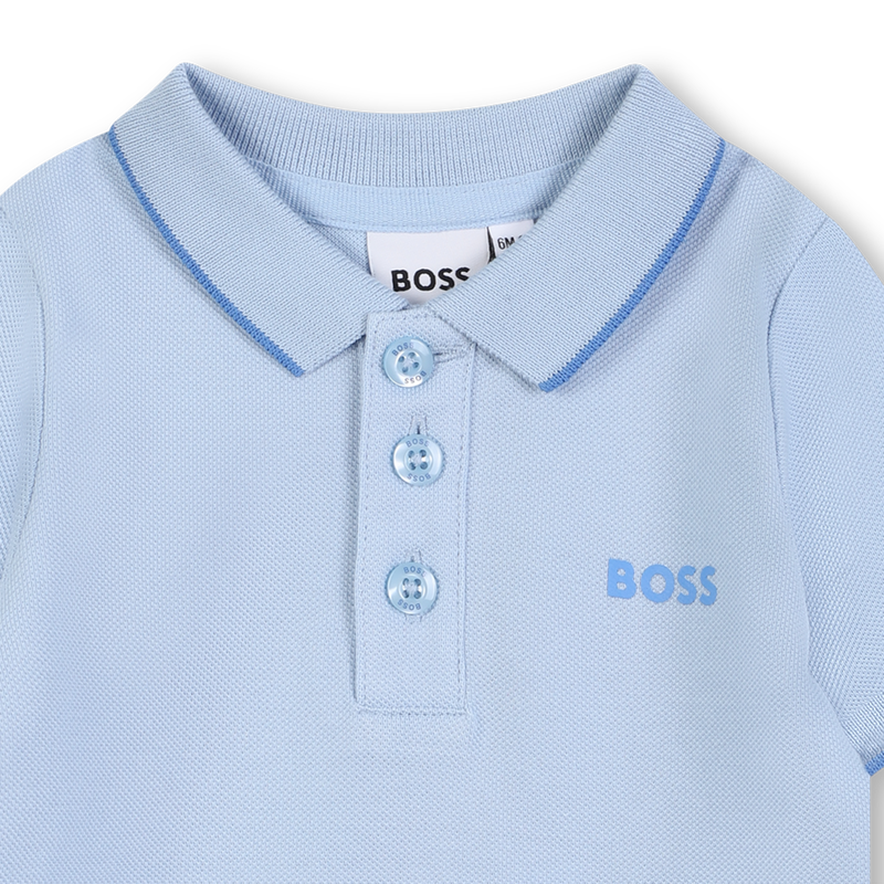Polo de mangas curtas BOSS 
                        BOY