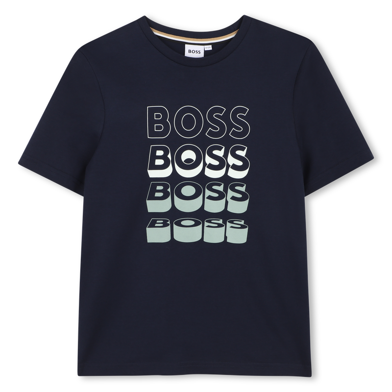 T-shirt de manga curta BOSS 
                        MENINO