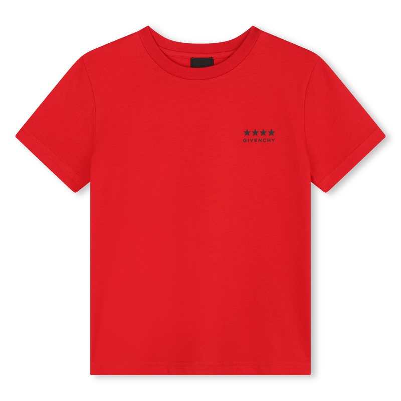 T-shirt estrelas e logótipos GIVENCHY 
                    BOY