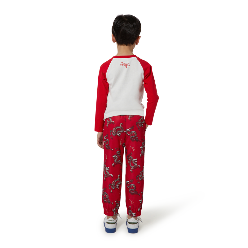 Printed cotton T-shirt KENZO KIDS 
                    BOY