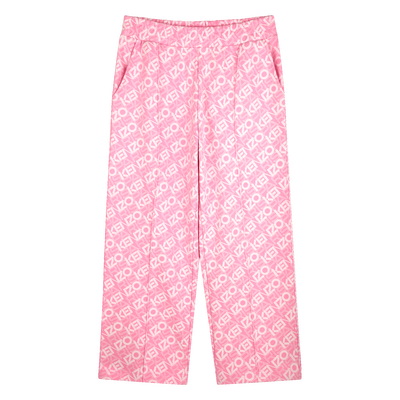 Cal&ccedil;as de jogging estampadas KENZO KIDS GIRL