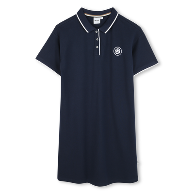 Vestido polo de mangas curtas BOSS GIRL