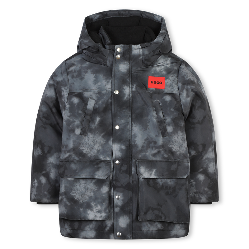 Parka com capuz e bolsos HUGO 
                    BOY