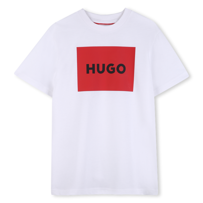 T-shirt de manga curta HUGO 
                    BOY