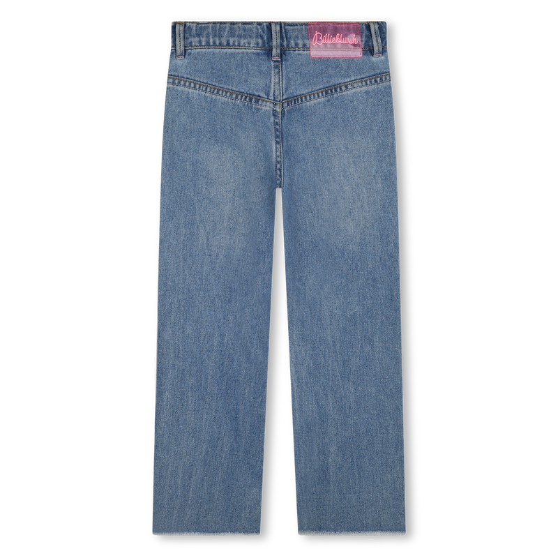 Cotton jeans with sequins BILLIEBLUSH 
                    GIRL