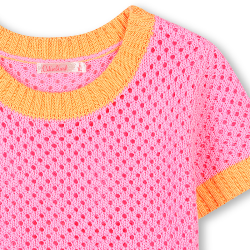 T-shirt de croch&eacute; bicolor BILLIEBLUSH 
                        GIRL
