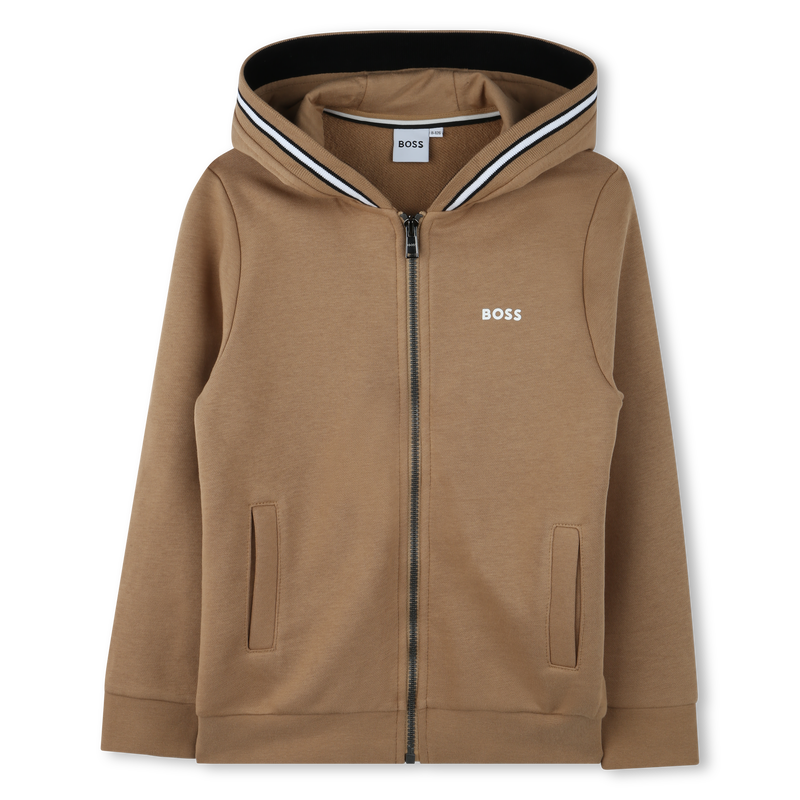 Conjunto de jogging em molet&atilde;o BOSS 
                        BOY