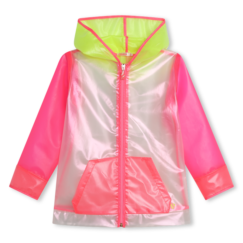Impermeável transparente capuz BILLIEBLUSH 
                    GIRL