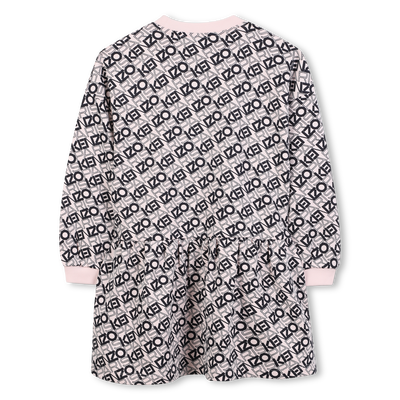 Vestido de lã KENZO KIDS GIRL