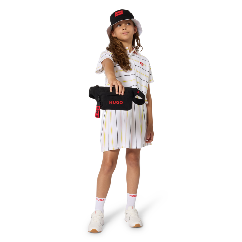 VESTIDO LISTRADO HUGO 
                        GIRL