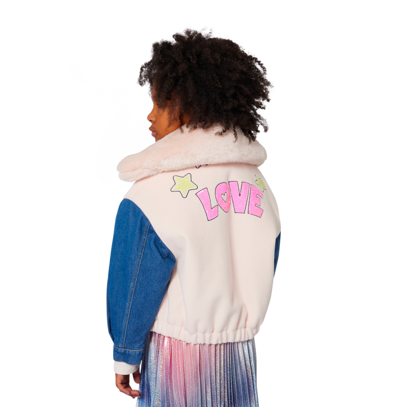 Casaco com fecho de correr BILLIEBLUSH 
                    GIRL