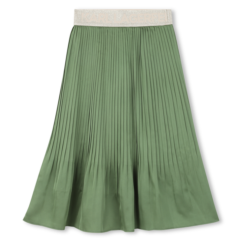 SAIA PLISSADA KARL LAGERFELD KIDS 
                        GIRL