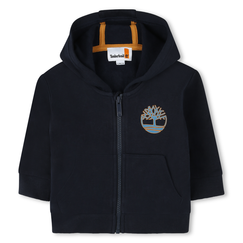 Sweatshirt com fecho com capuz TIMBERLAND 
                    BOY