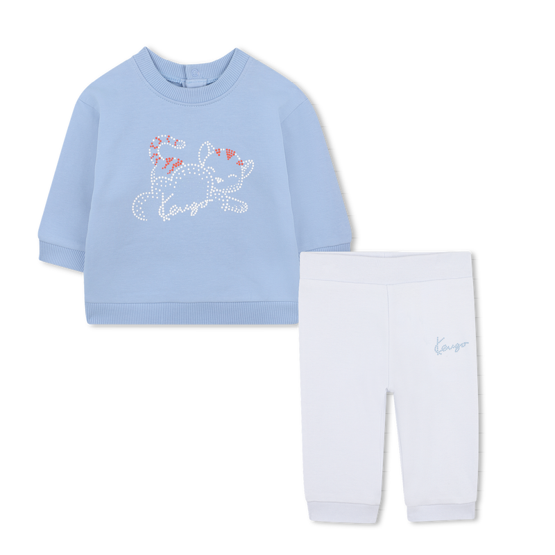 Conjunto de moletom + calça KENZO KIDS 
                    BOY