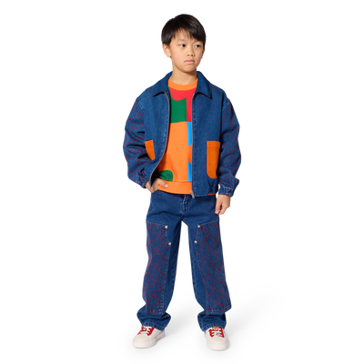 Casaco de denim KENZO KIDS BOY