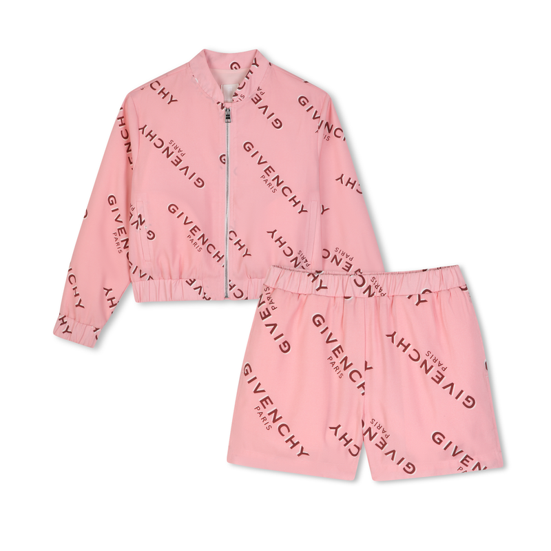 Conjunto de cardig&atilde; e short GIVENCHY 
                        GIRL