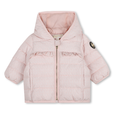 Casaco acolchoado com capuz MICHAEL KORS GIRL