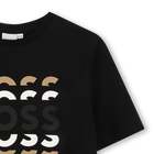 T-SHIRT MANGAS CURTAS BOSS 
                    MENINO