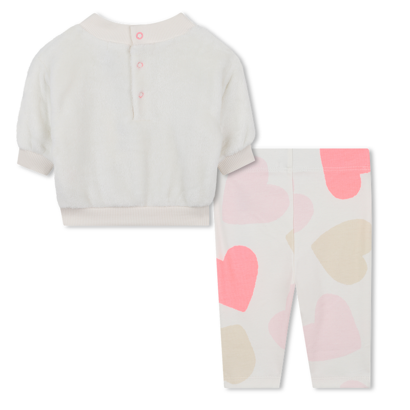 Conjunto de moletom e calça BILLIEBLUSH 
                    GIRL