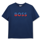 T-SHIRT MANGAS CURTAS BOSS 
                    MENINO