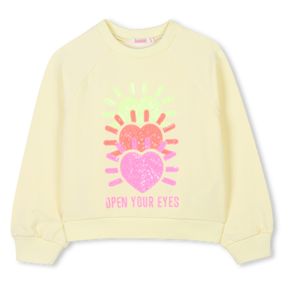 Sweatshirt de molet&atilde;o BILLIEBLUSH GIRL