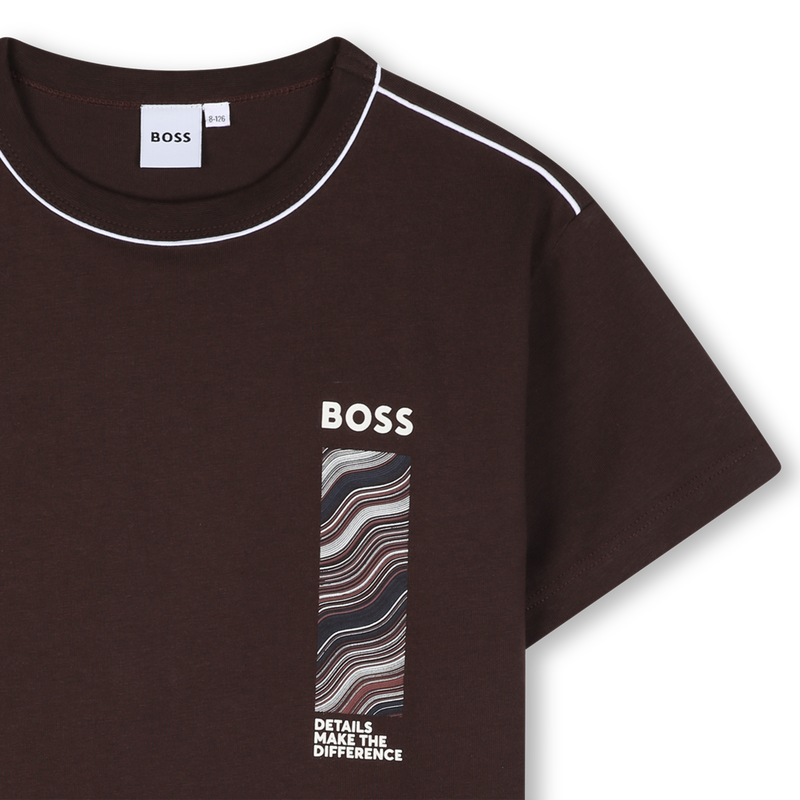 Camiseta de mangas curtas BOSS 
                        BOY