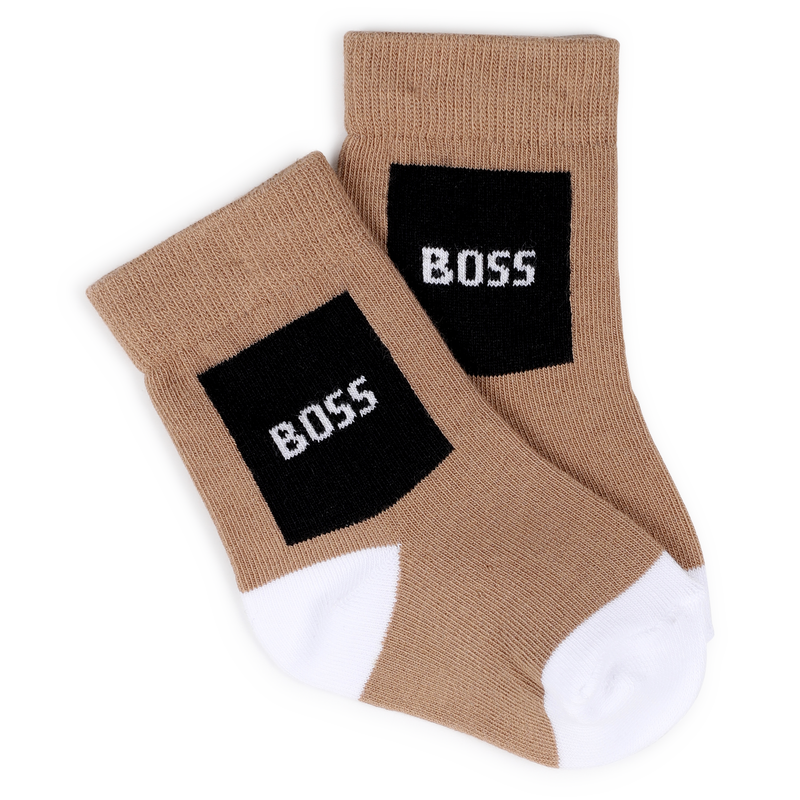 CONJUNTO DE 3 PARES DE MEIAS BOSS 
                        BOY