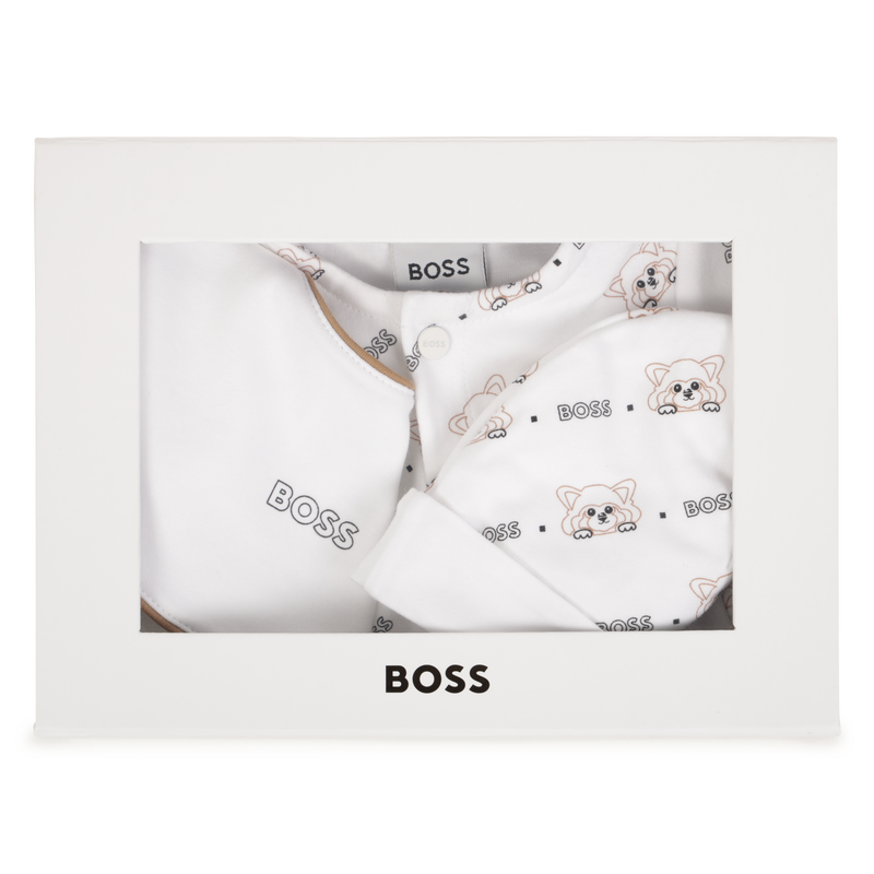 Conjunto de pijama e gorro BOSS 
                        UNISEX