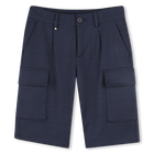 Bermudas lisas com bolsos BOSS 
                    BOY