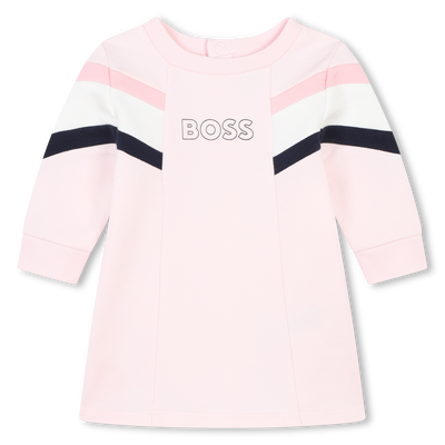 Vestido evasê de moletão BOSS GIRL