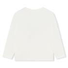 T-shirt manga comprida algod&atilde;o KENZO KIDS 
                    GIRL