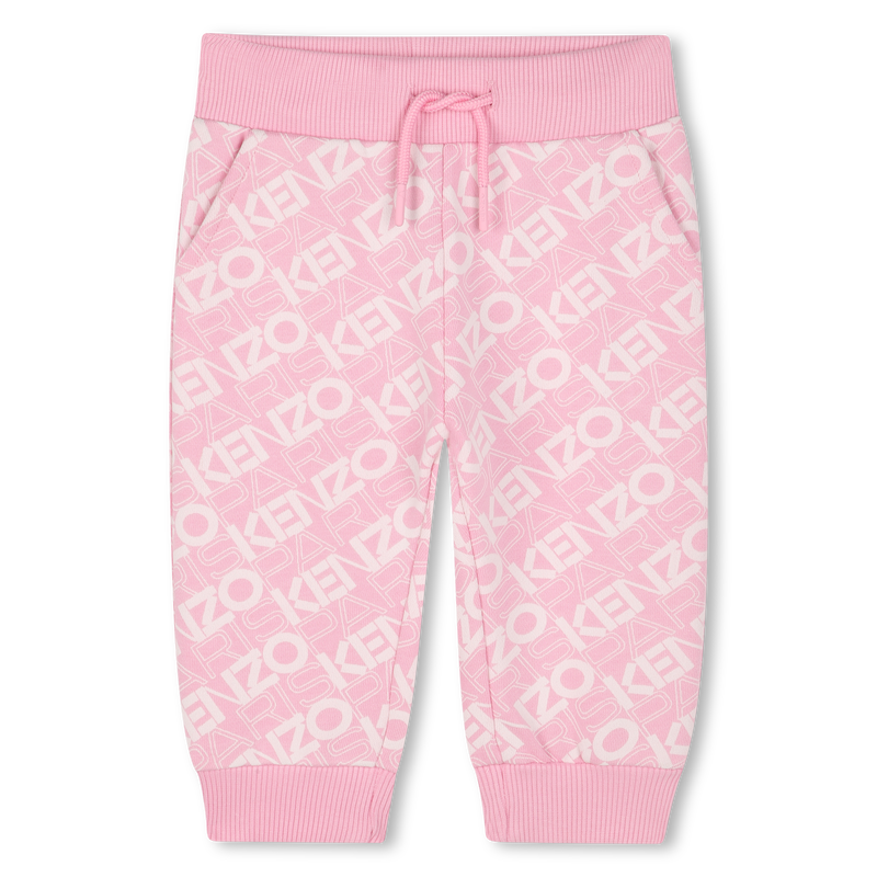 Cardigã e calças de moletão KENZO KIDS 
                    GIRL