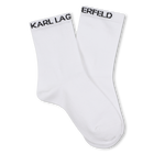 Meias jacquard KARL LAGERFELD KIDS 
                    UNISEX