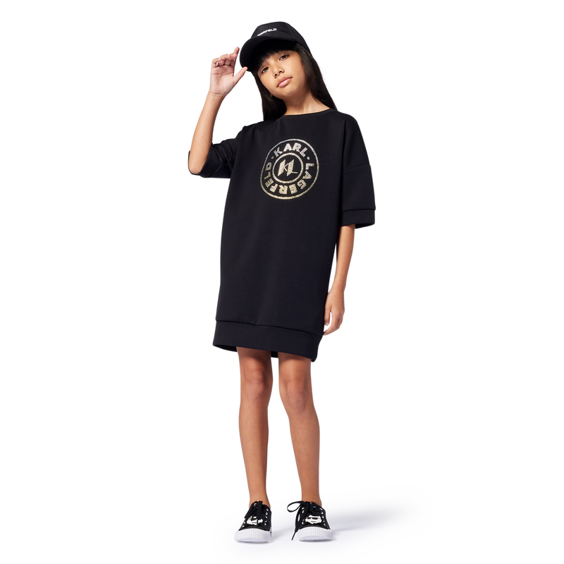 Bon&eacute; bordado ajust&aacute;vel KARL LAGERFELD KIDS 
                        BOY