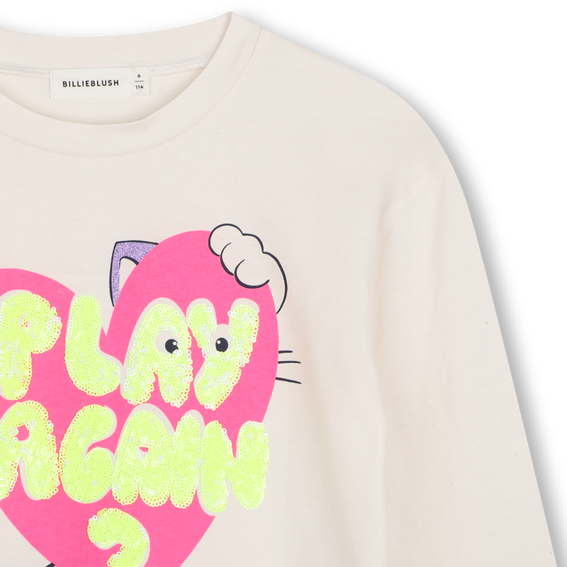 Camiseta de manga longa BILLIEBLUSH 
                        MENINA