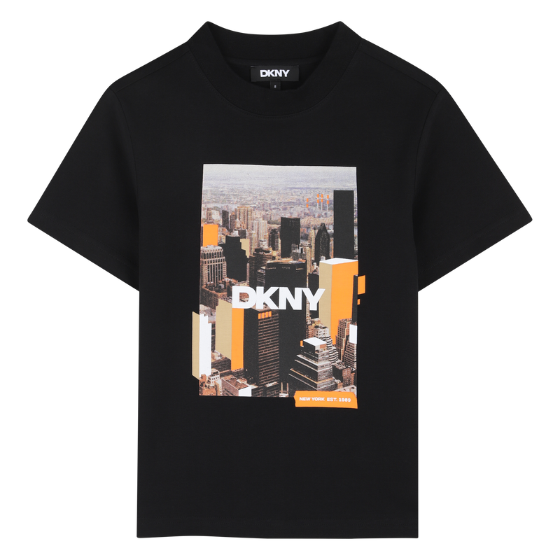 T-SHIRT DE MANGA CURTA DKNY 
                        BOY