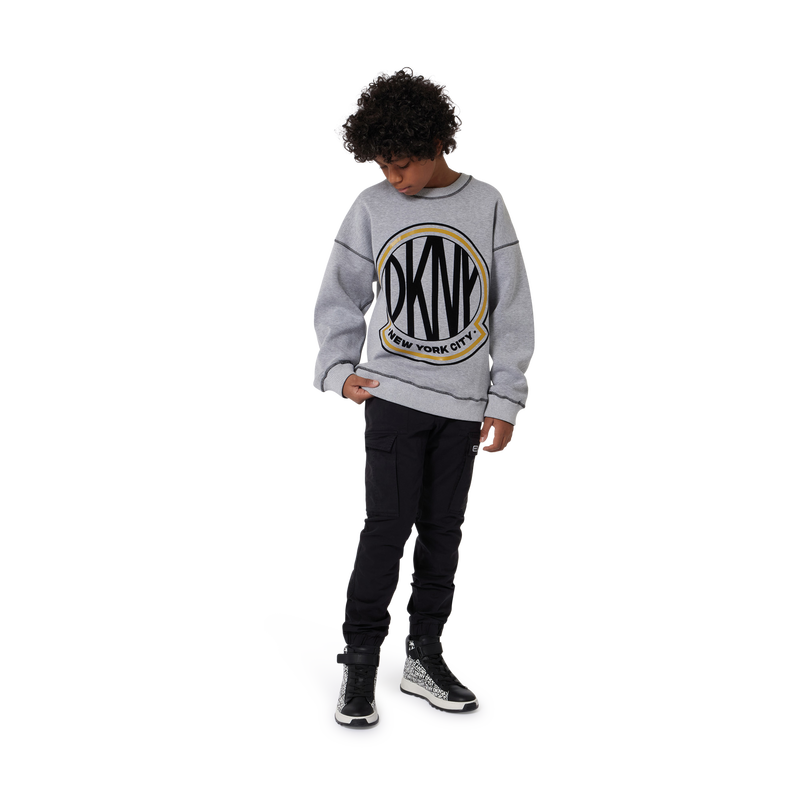 Cotton Patch-Pocket Pants DKNY 
                    BOY