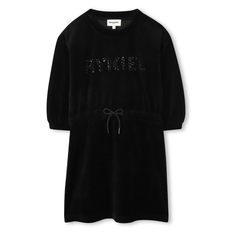 Vestido de manga curta SONIA RYKIEL 
                    GIRL