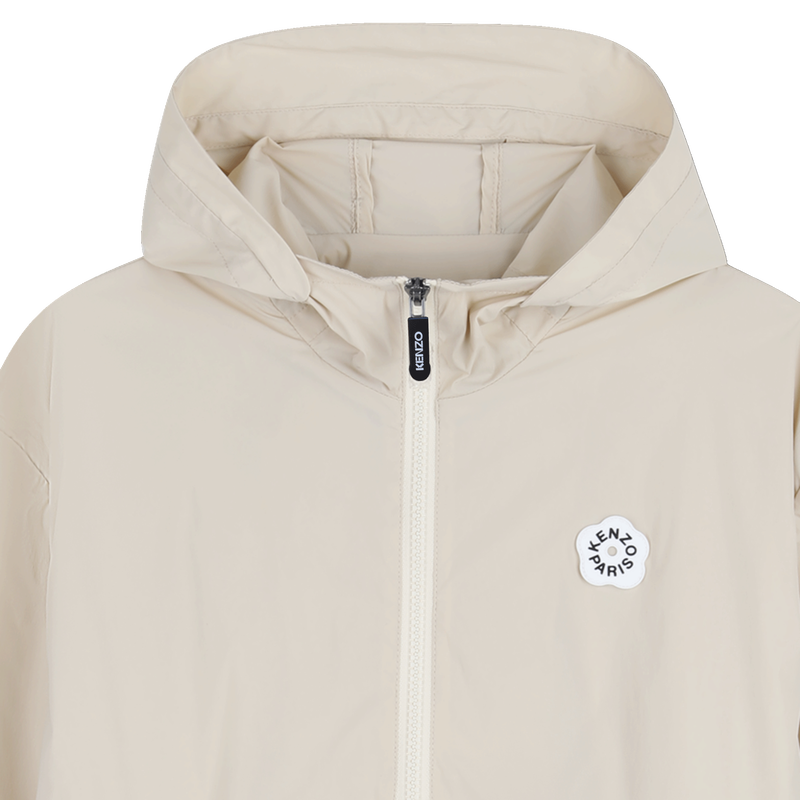 CORTA-VENTO COM CAPUZ KENZO KIDS 
                        GIRL