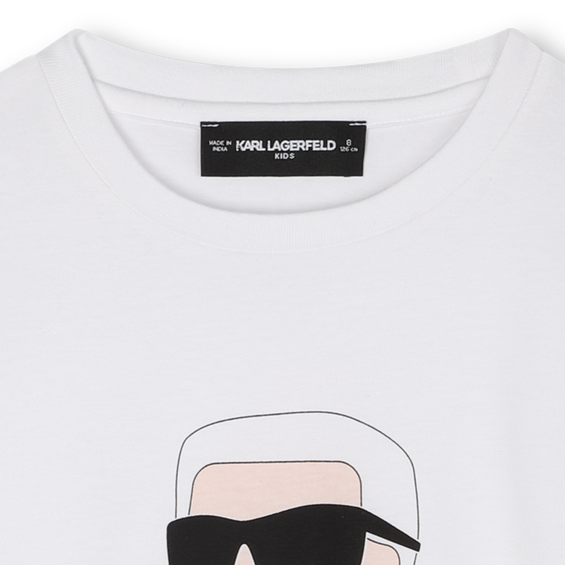 Camiseta de manga comprida KARL LAGERFELD KIDS 
                    BOY