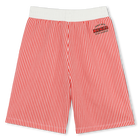 Bermudas de algod&atilde;o &agrave;s riscas KENZO KIDS 
                    BOY